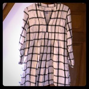 Old Navy plaid tunic.